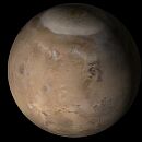 Марс, его полярная шапка. Посмотреть в полном объеме